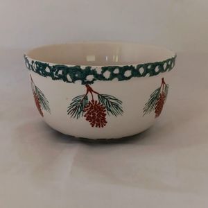 Tienshan Folkcraft Pinecone Bowl